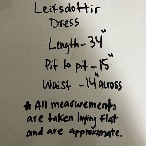 Leifsdottir Anthropologie Black Lace Eyelet Dress Lingonberry Sleeveless Size 4 - Picture 14 of 15